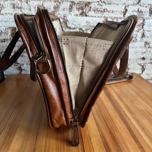 Miller Standard Attache' in Titan Milled Brown by Moore & Giles - Picture 6 of 9